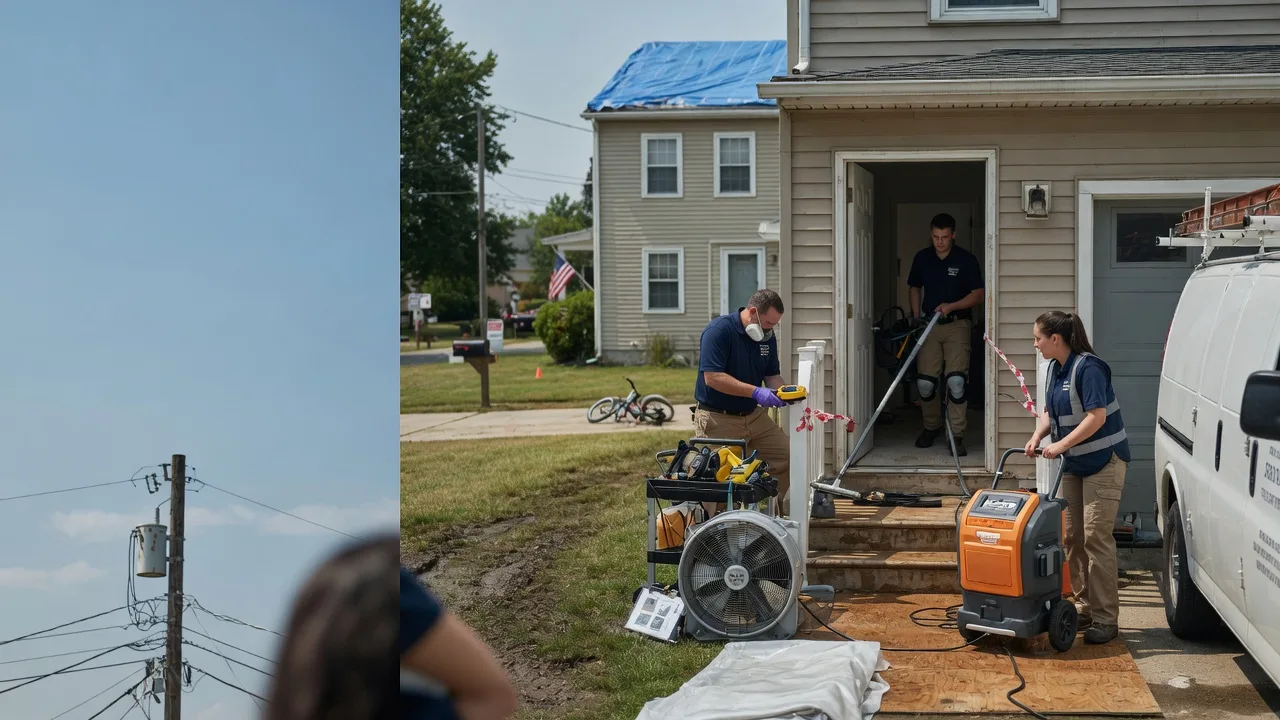 Water Damage Repair in Amsterdam, OH near me